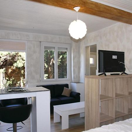 La Pommeraie Studio Vernet-les-Bains Bagian luar foto