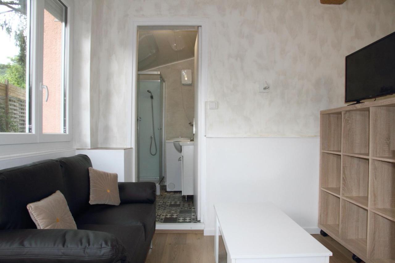La Pommeraie Studio Vernet-les-Bains Bagian luar foto